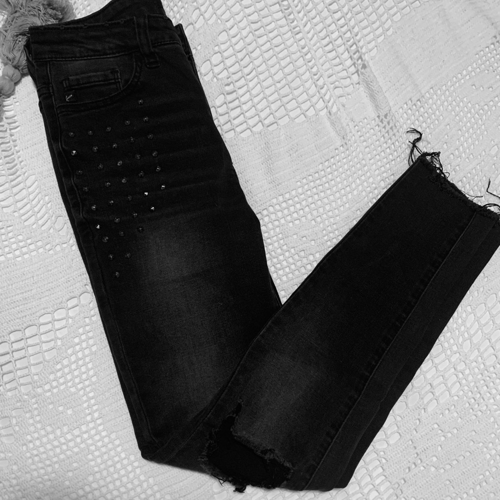 KanCan High waisted distressed denim